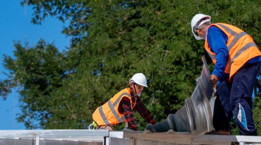 Roof repair in Forest Junction, WI